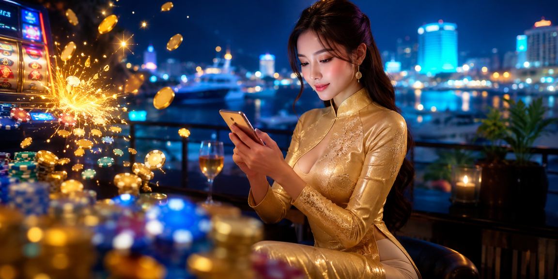 Giao diện ứng dụng di động High Roller trên điện thoại thông minh